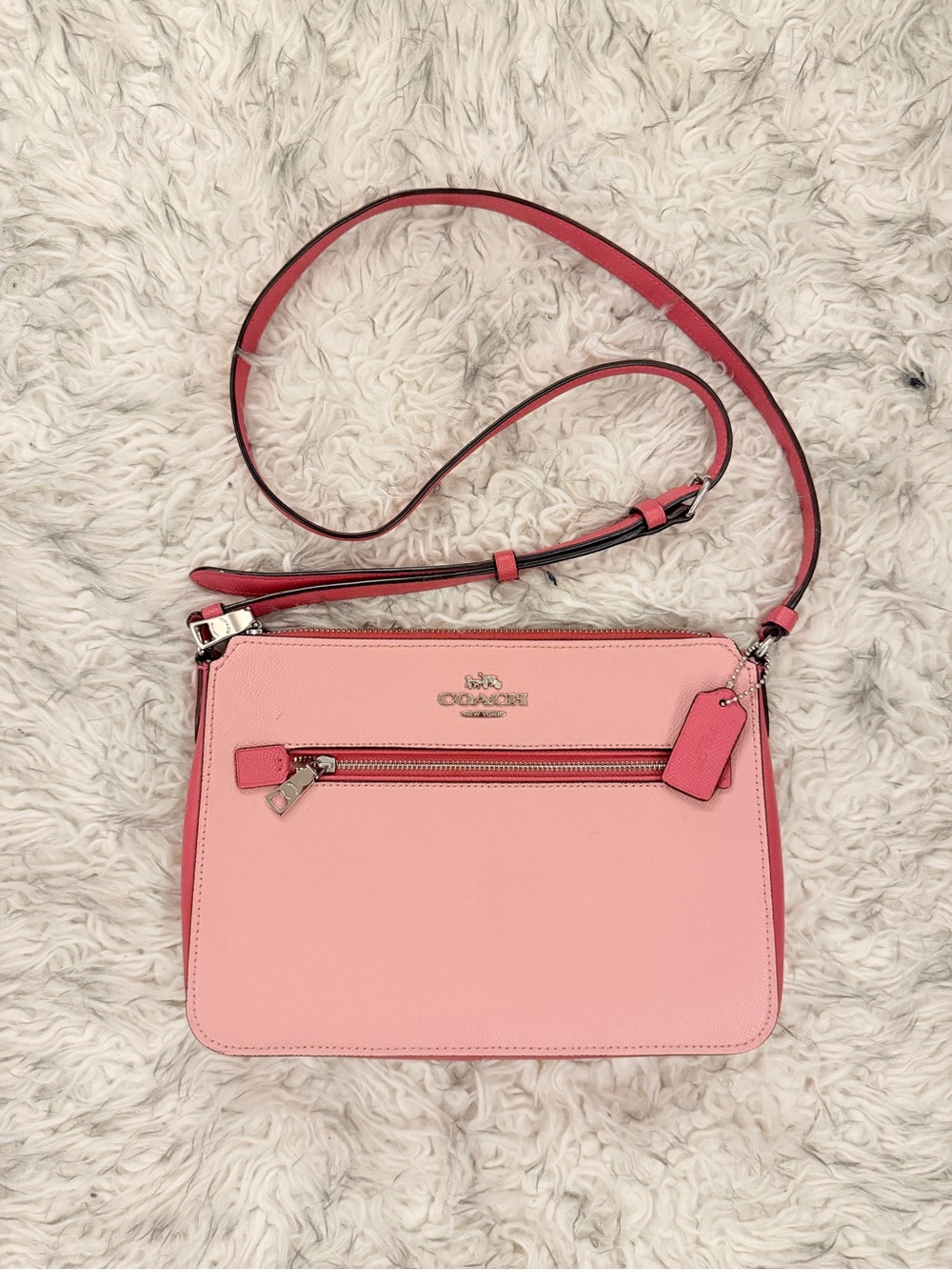 Coach ‘Gallery’ File Bag - Light Blush Multi
